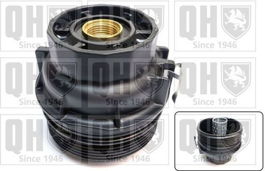 QUINTON HAZELL Deckel Ölfiltergehäuse QOC1041 für TOYOTA RAV 4 III (ACA3, ACE, ALA3, GSA3, ZSA3) 79mm 79mm
