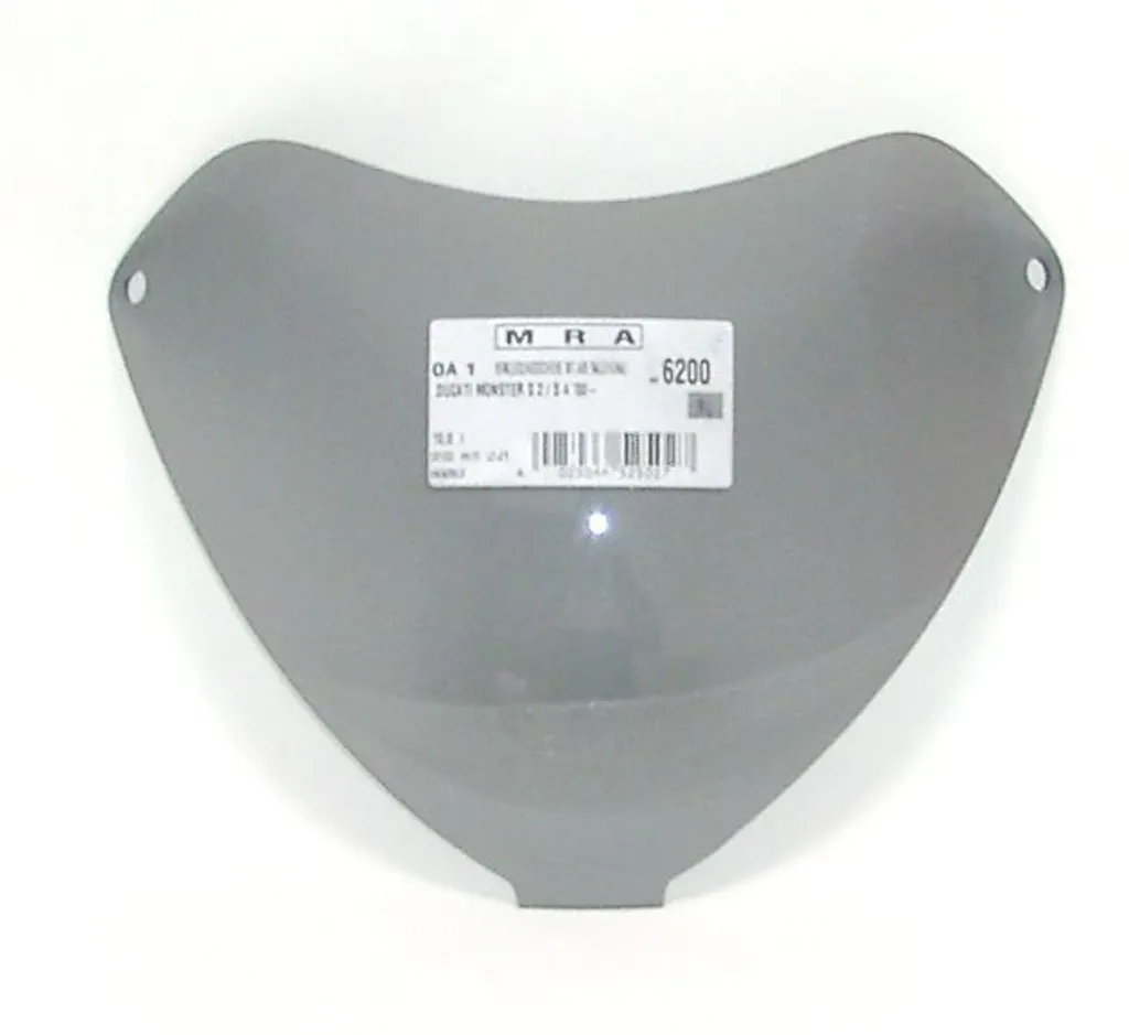 Saute-vent de remplacement Ducati 900 Monster gris fumé MRA forme O