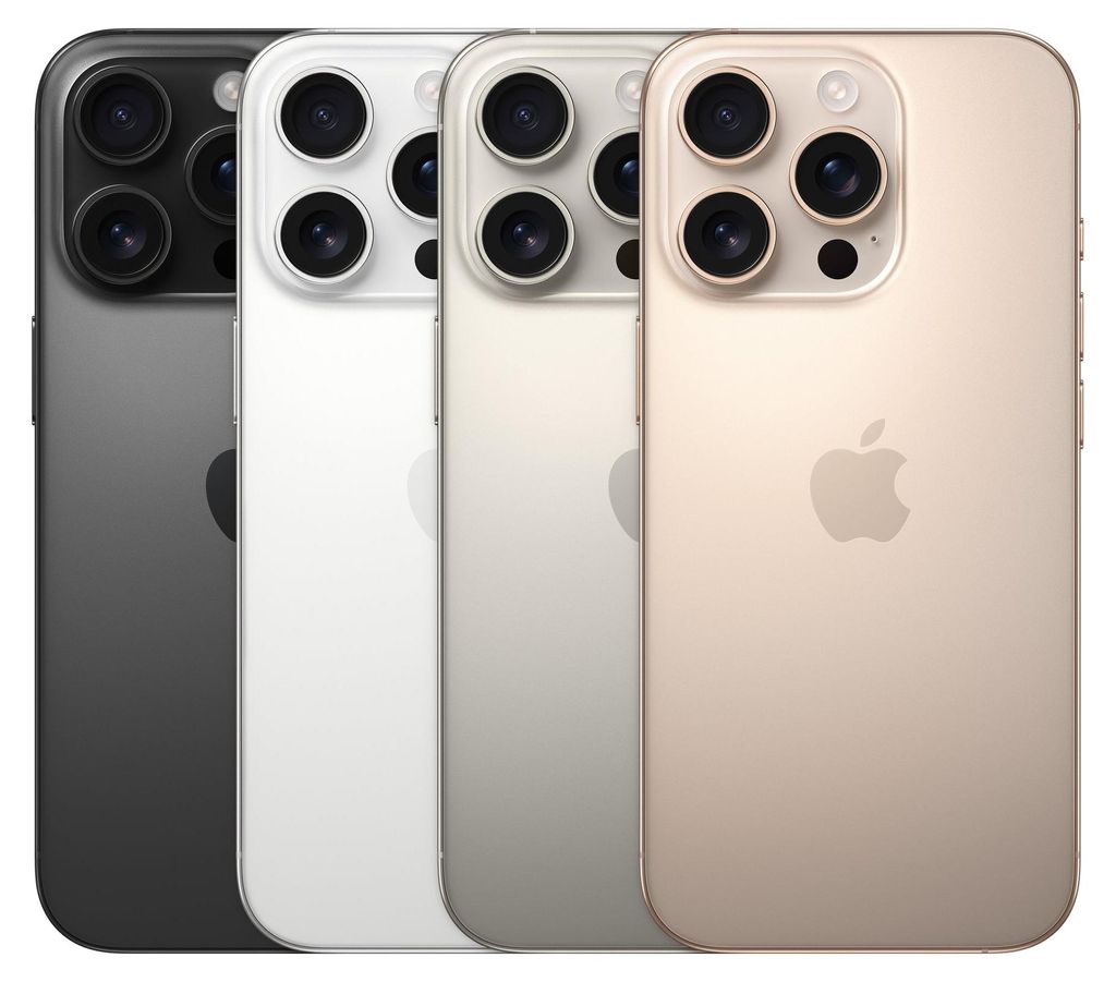 Apple iPhone 16 Pro Max: Titan Schwarz / 1 TB Produktbild 
