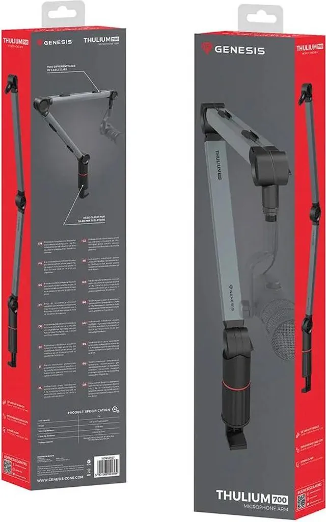 Perche Micro Genesis Thulium 700 pour Setup Gaming et Travail à Distance - 9