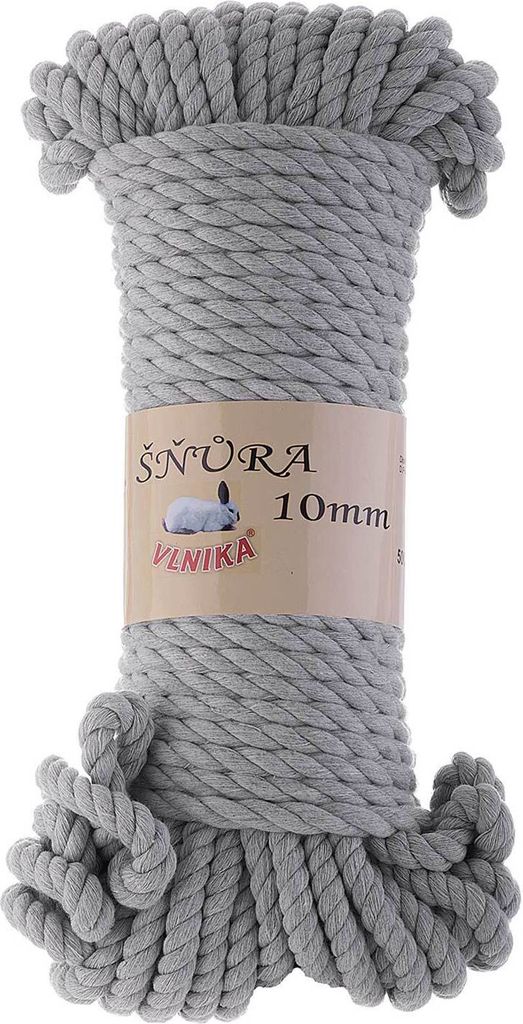 500g Makramee-Garn Snura Unifarben XL Häkelgarn Macrame Flechtgarn Knüpfgarn