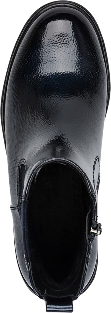 Tamaris Damen vegane Stiefelette mit Reißverschluss 1-25428-43, Größe:39 EU, Farbe:Blau