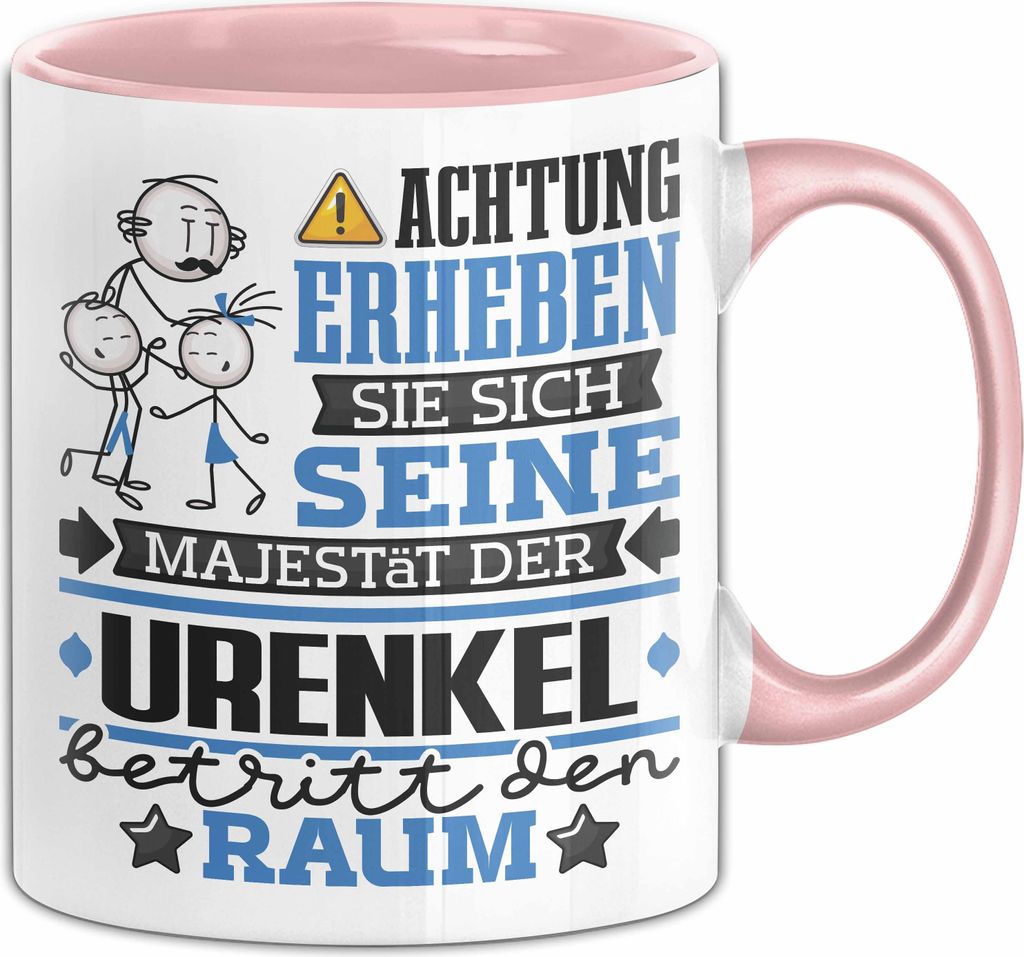 Urenkel Geschenk Tasse Lustiger Spruch Erheben Sie Sich Der Produktbild 