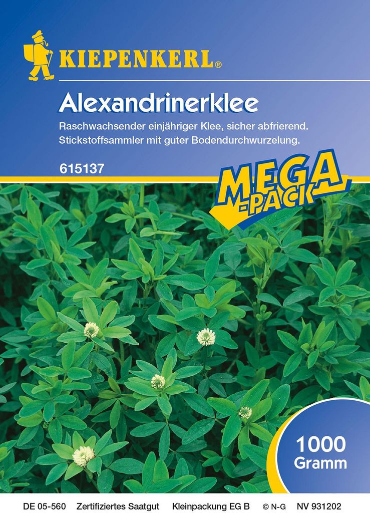 Alexandrinerklee (1 kg) | Gründünger von Kiepenkerl [MHD Produktbild 