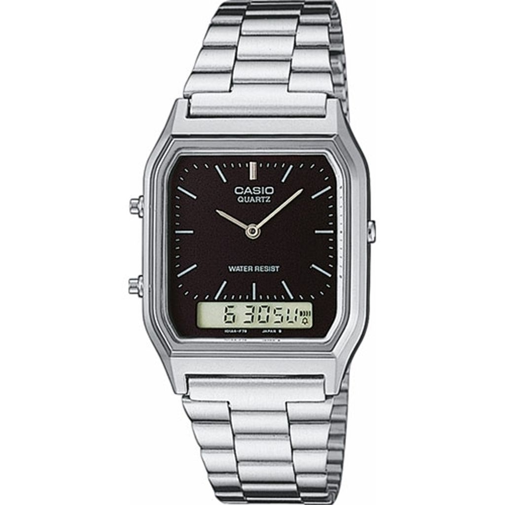 Orologio Casio AQ-230A-1D Colore del cinturino in resina: Immagine del prodotto 