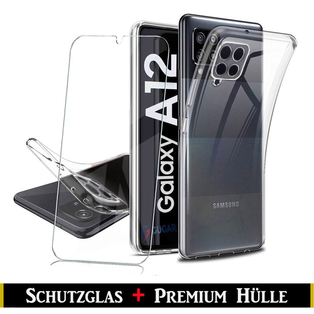 Für Samsung Galaxy A12 Silikon Transparent