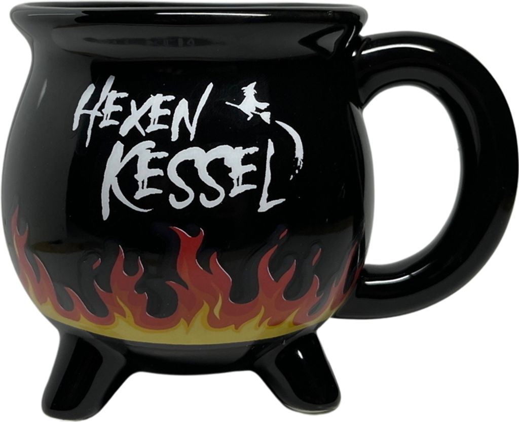 Tazza A Forma Di Calderone Witches Brew – Nero, Ceramica, Lavabile In Lavastoviglie E Microonde - 2