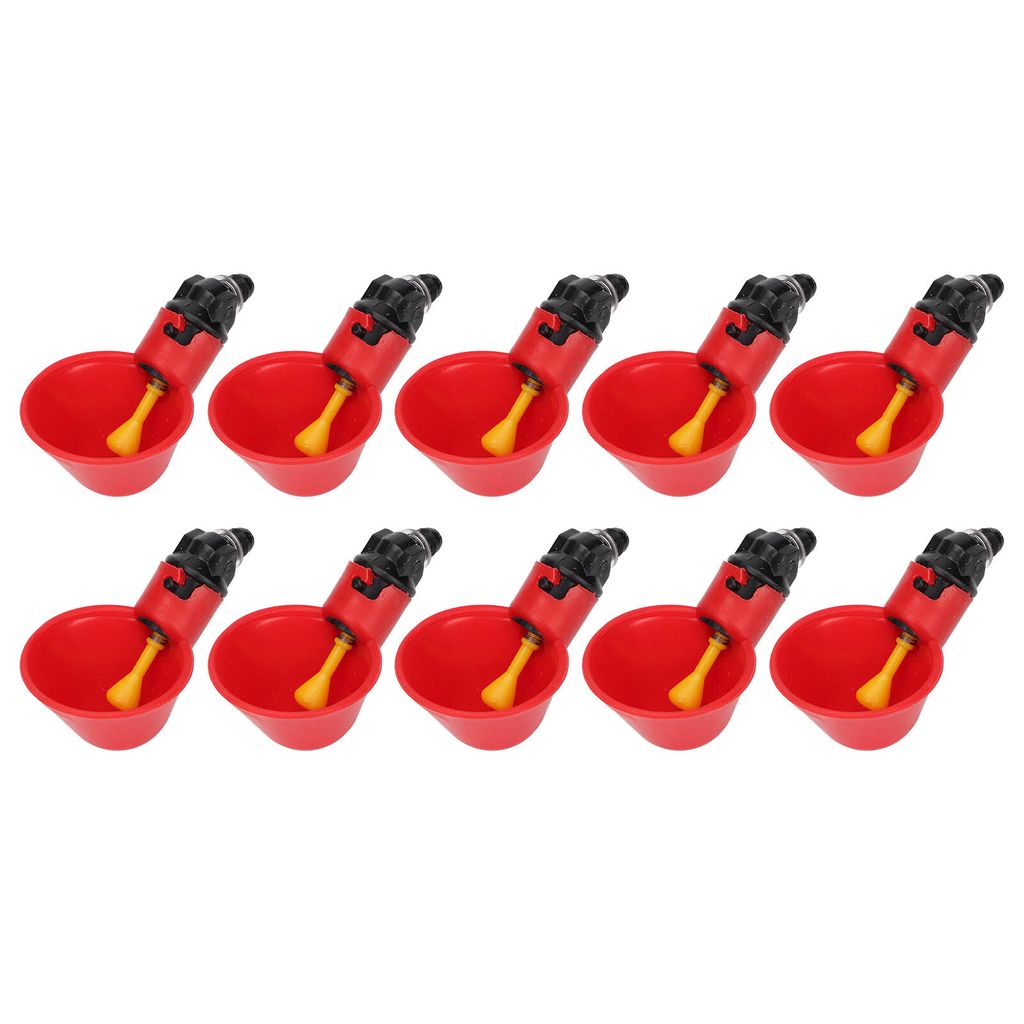 Lot de 10 abreuvoirs automatiques, sûrs et sans bavures Image du produit 