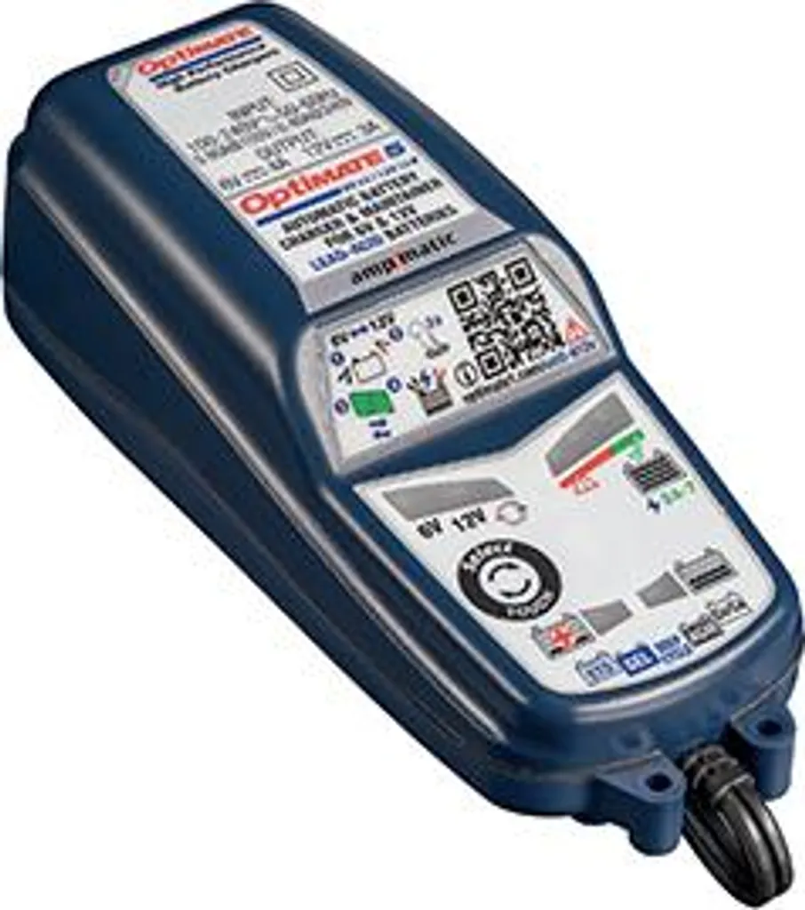 OptiMATE 5 Select TecMate : Chargeur de batterie 6V 12V haute précision