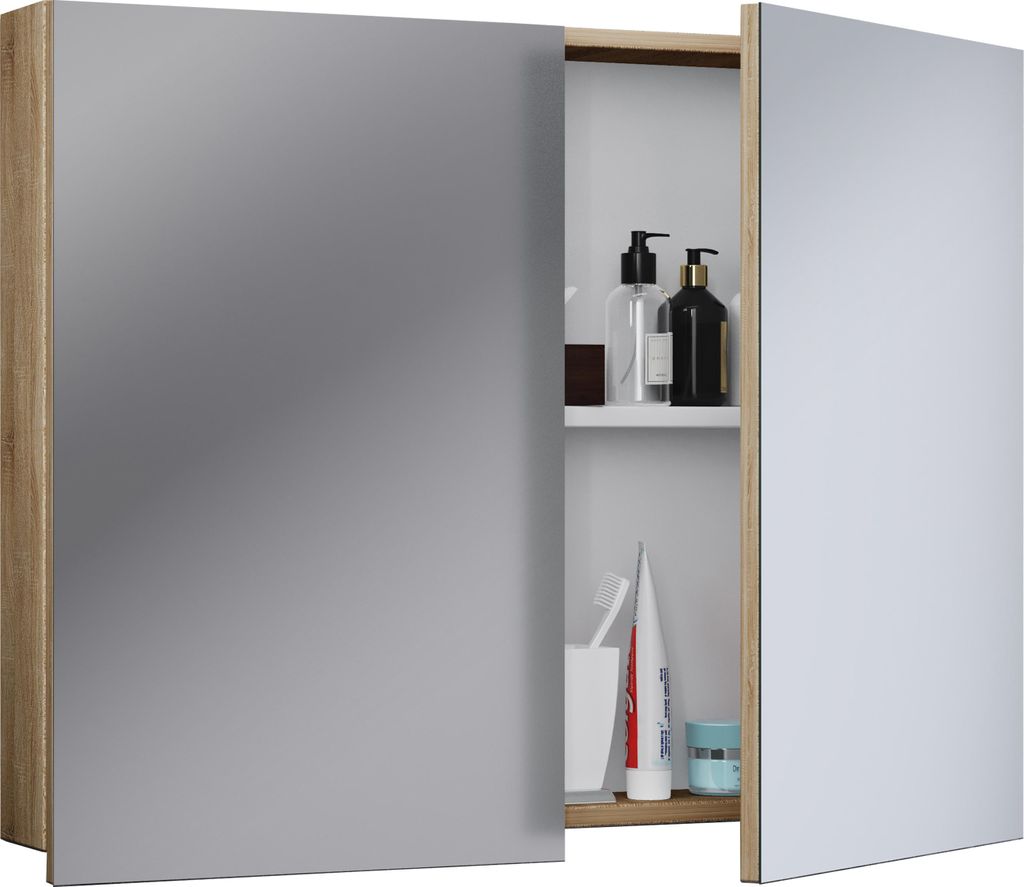 Spiegelschrank Spiegel Badinos 59x60 cm Immagine del prodotto 