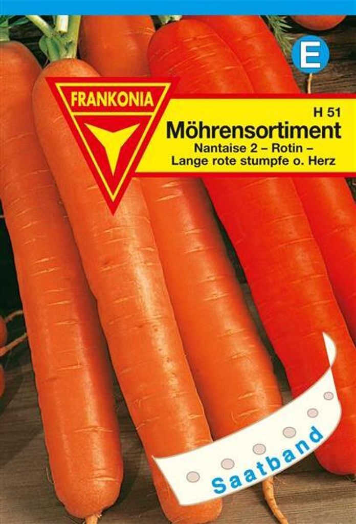 Möhrensortiment Saatband Produktbild 