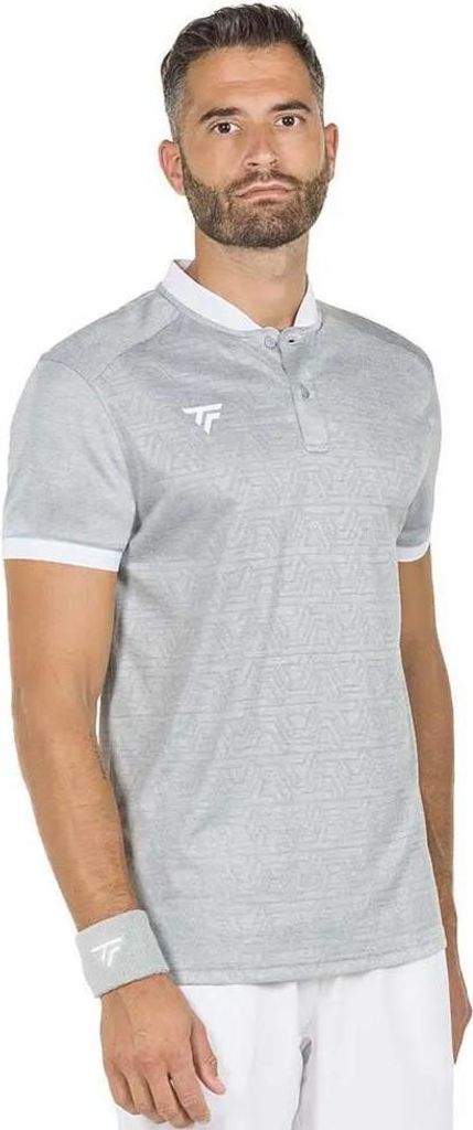 Tecnifibre Team Mesh Kurzarm-poloshirt Grau L Herren Grau L