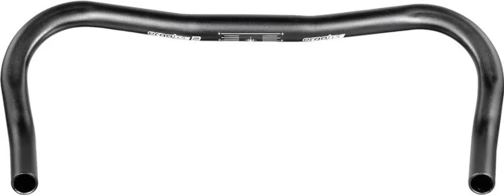 Guidon de vélo fixie et singlespeed Ergotec Horn Bar 440 mm noir
