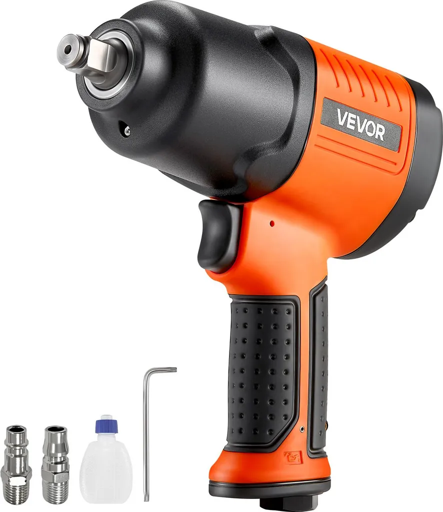 Avvitatore ad Aria VEVOR 1/2" 1490Nm - Pistola Impulsi Alta Coppia