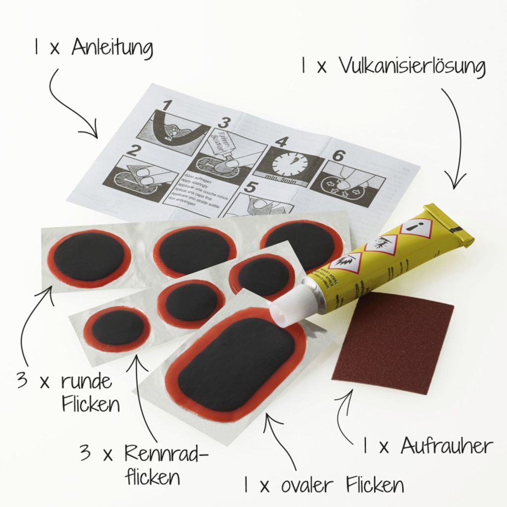FISCHER Flickbox Schläuche  - 9tlg Produktbild 2