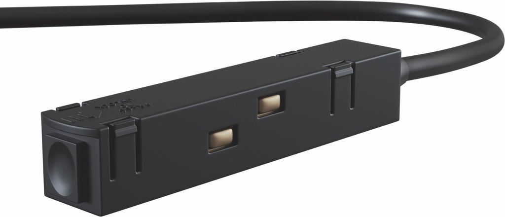 Maytoni Track Lighting Accessory TRA004B-22B , Schwarz, aus Kunststoff