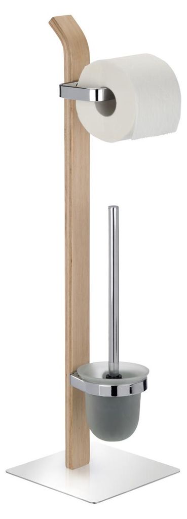 WENKO Klo Bürste Toiletten Halter Garnitur Halter Ständer Produktbild 