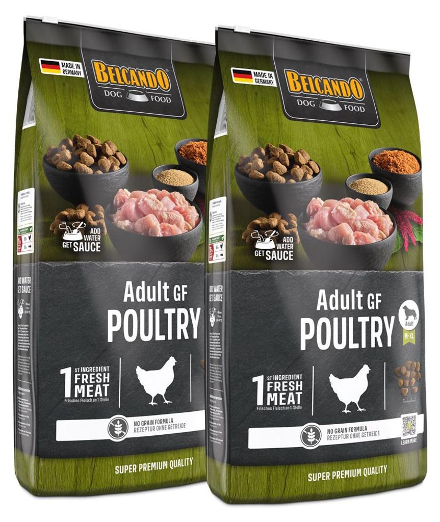 Belcando Adult GF Poultry 2 x 12,5 kg Produktbild 