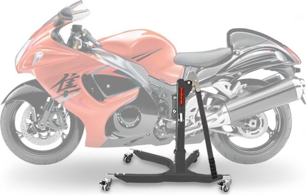 CS Power Classic-Zentralständer für Suzuki Hayabusa 08-25 Grau
