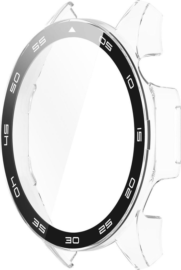Hard PC Hülle Für Huawei Watch GT4 46mm Full Cover Case Displayschutz Glas Transparent