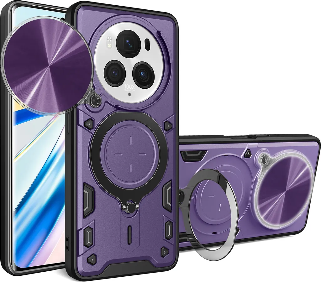 Cover Armor Honor Magic6 Pro: Protezione Militare con Supporto Ring
