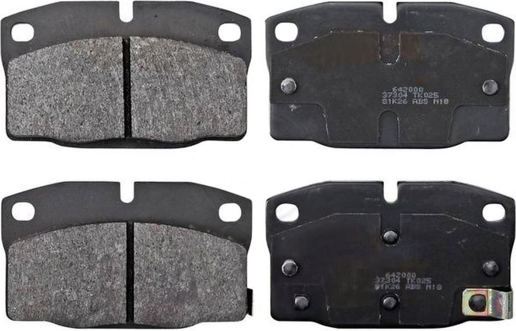 Bremsbelagsatz mit Verschleißwarnung 15 mm A.B.S. für u.a. DAEWOO NEXIA