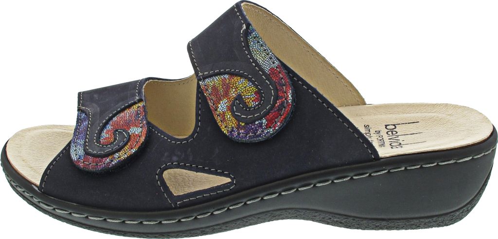 Belvida Pantolette Blau in Gr. 39