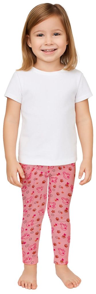 Peppa Wutz Leggings für Mädchen Kinder Leggins Hose Produktbild 