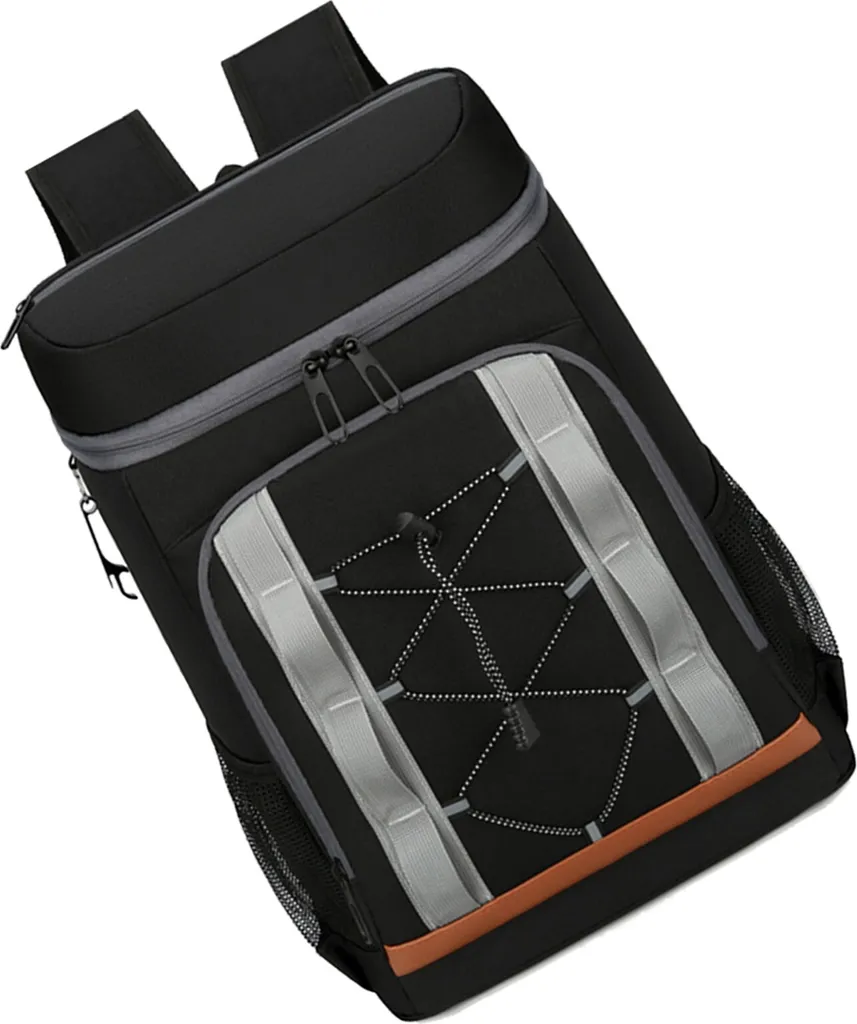Glacière de camping souple type sac à dos isolant avec double paroi - 2
