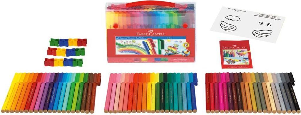 FABER-CASTELL etui Złącze flamastrów 60 sztuk Zdjęcie produktu 3