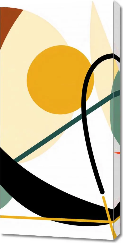 Offerta Quadro 50x100 Movimento dell'arte | Stampa Canvas Economica