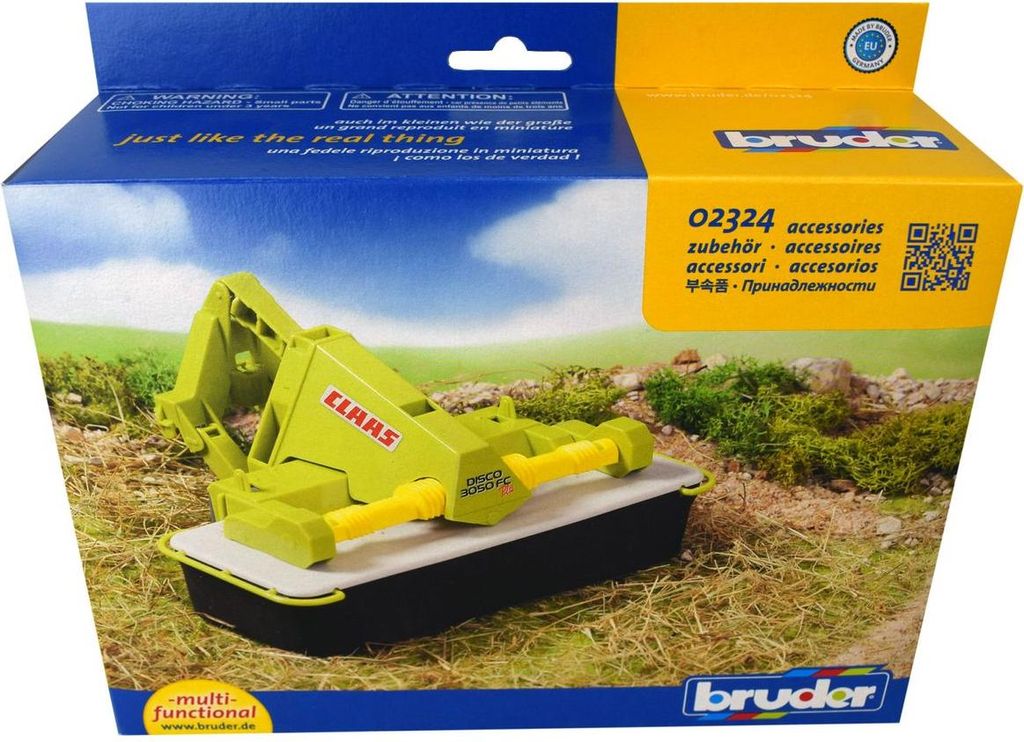 Bruder Profi-serie: Claas Disco 3050 FC Plus frontmaaier Productafbeelding 