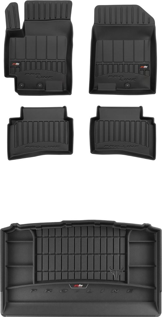 FROGUM 3D Gummimatten und Kofferraummatte für Kia Stonic ab 2017