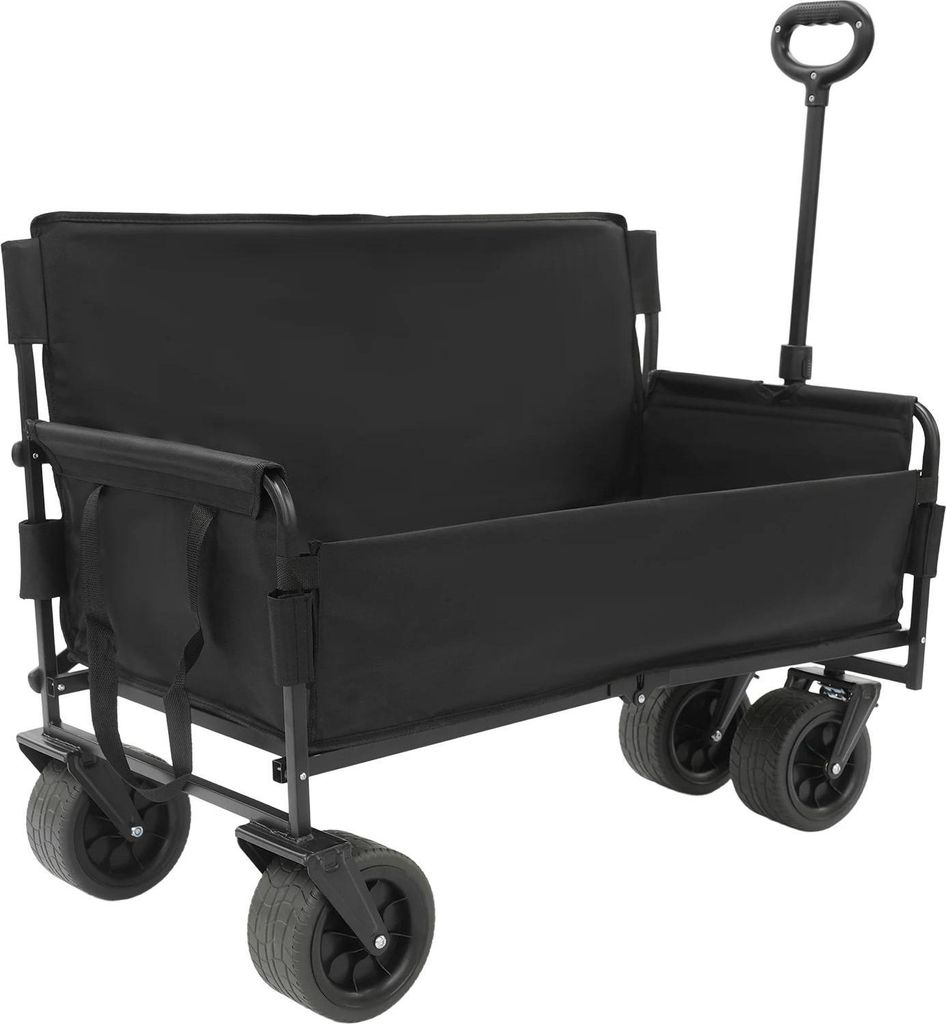 Faltbarer Outdoor Bollerwagen - Gartenwagen/Transportwagen Produktbild 