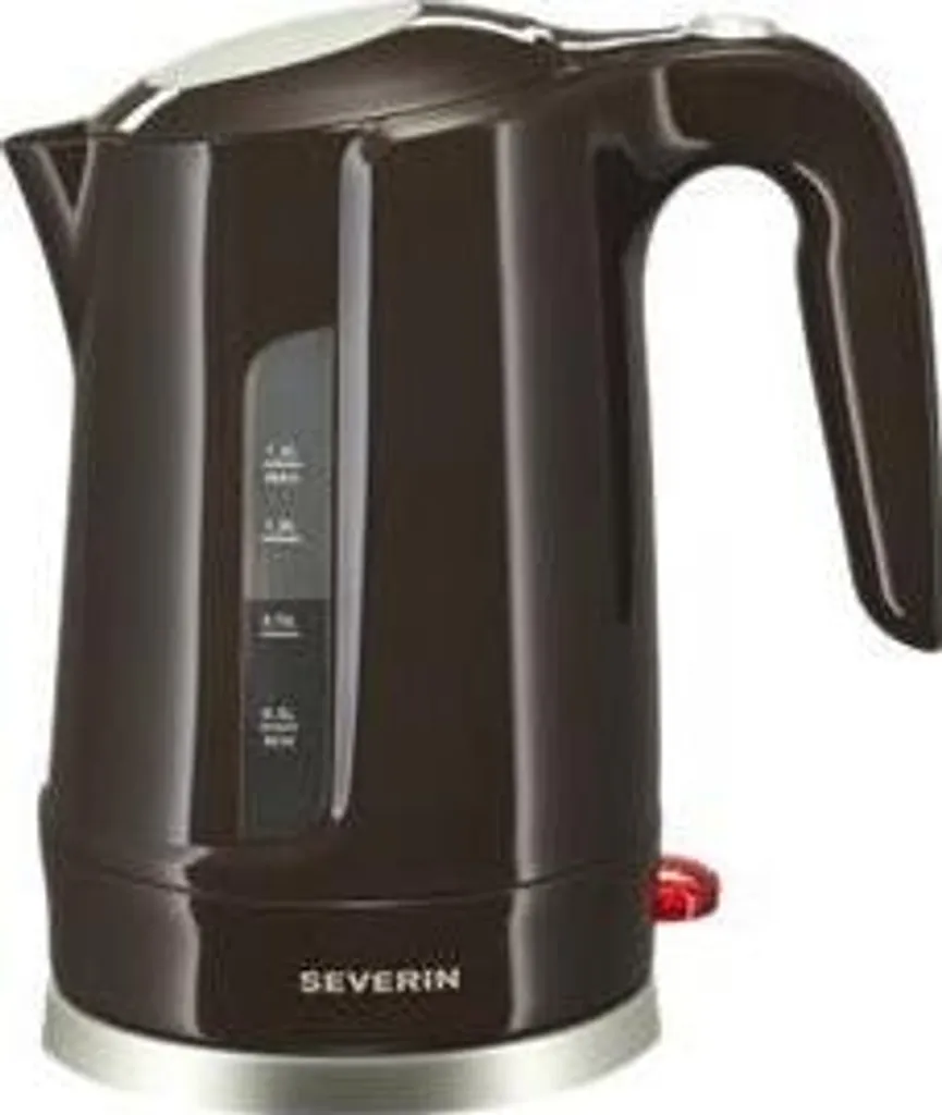 Bouilloire compacte Severin WK 3427 rouge idéale pour thé et café rapide - 14