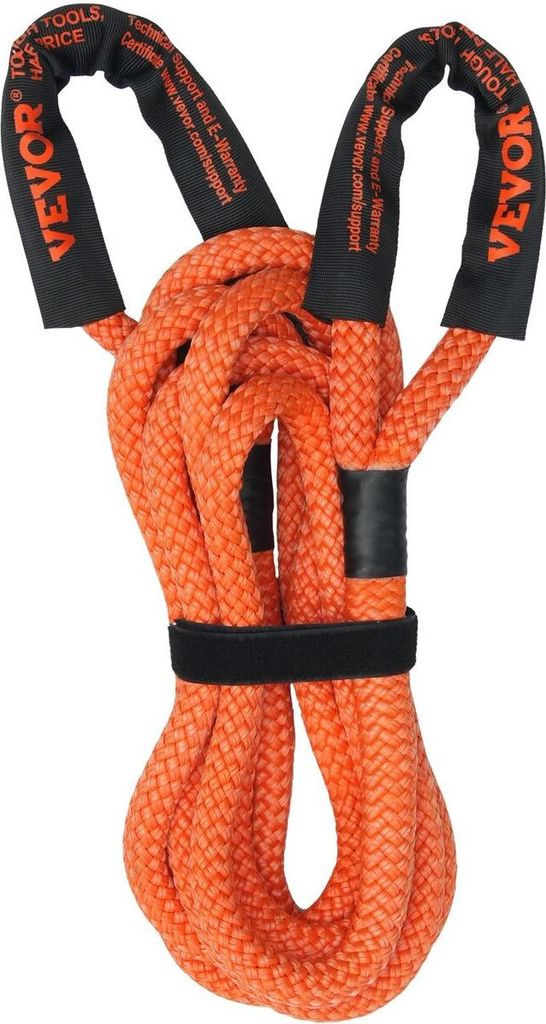 1" x 30' Kinetic Recovery Tow Rope 38,000 lbs, Heavy-Duty Off Road Snatch Strap, Extreme Duty 30% Elasticity Energy Snatch Strap for Jeep Car Truck...