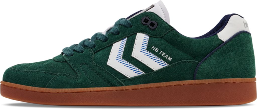 Hummel HB Team Indoor Sneaker Schuhe Sportschuhe grün/weiß 225342-6027, Schuhgröße:36.5 EU