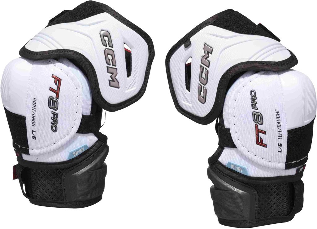 CCM JetSpeed FT8 Pro Senior Eishockey-Ellbogenschützer, Größe: M