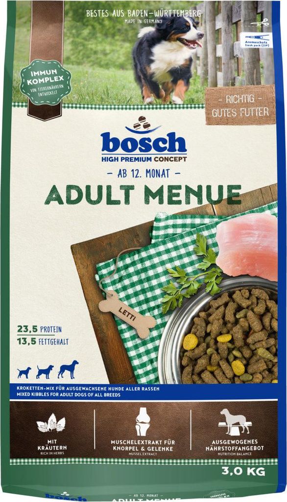 Bosch Adult Menue          3kg Produktbild 