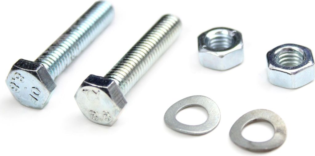 Normteile Set für Gepäckträger hinten Simson S50, S51, S70