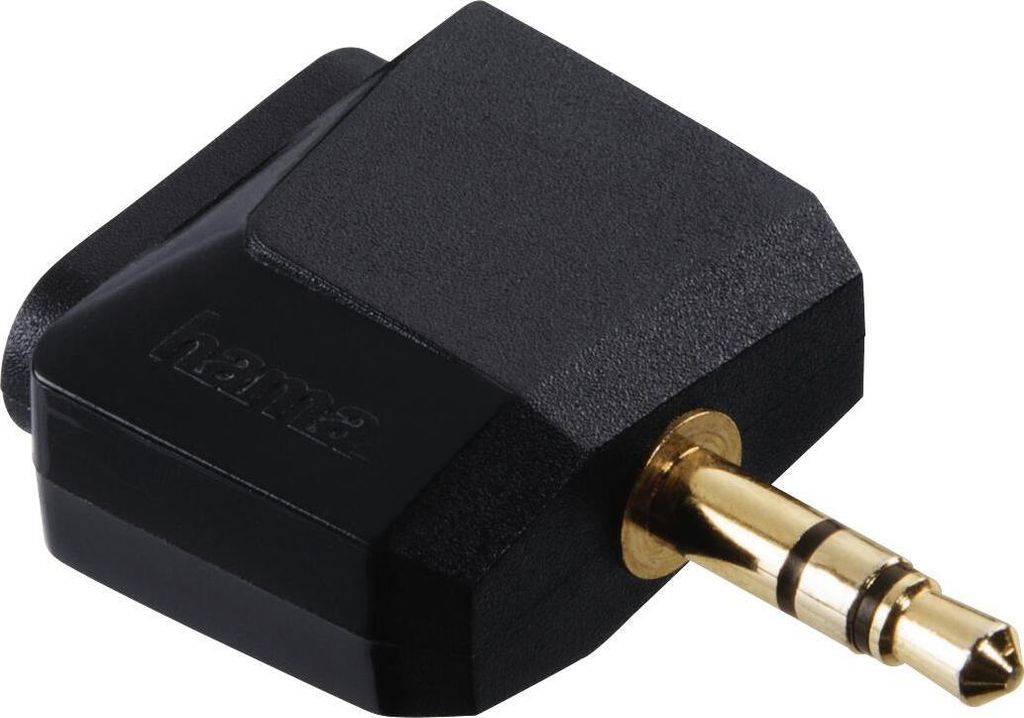Hama Audio-Adapter, 3,5-mm-Klinken-Stecker