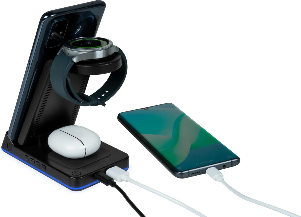 Dock de Charge Rapide Android et Réveil Matin Idéal Table de Chevet - 5