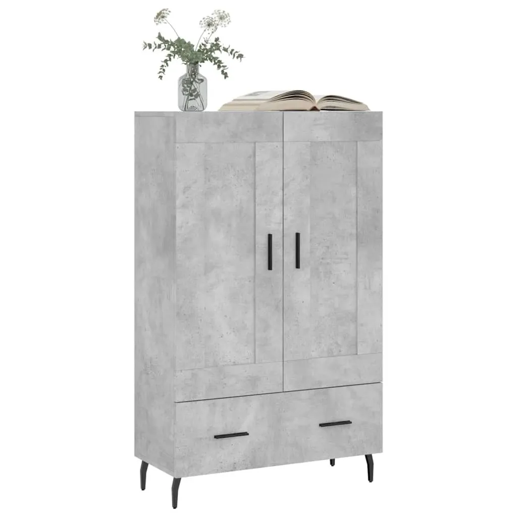 Mobile Buffet Grigio Cemento 115cm | Arredamento Moderno The Living Store - 3