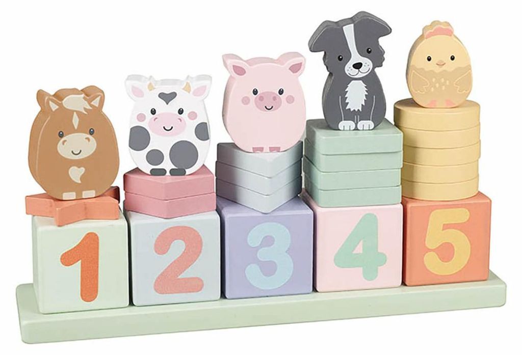 Spiel: Lerne mit Farmtieren zu zählen, Orange Tree Toys