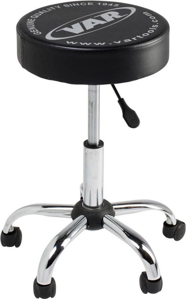 VAR Werkstatthocker rollbar MO-51300 Höhenverstellung 49-63 cm - ergonomische...