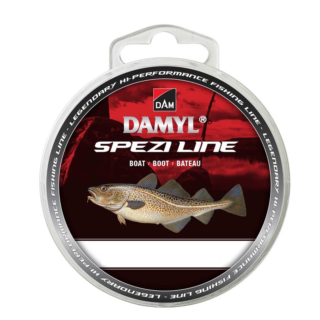 DAM Damyl Spezi Line Boat Sea 250m 0,40m 12,8KG Transparent Angelschnur Meer