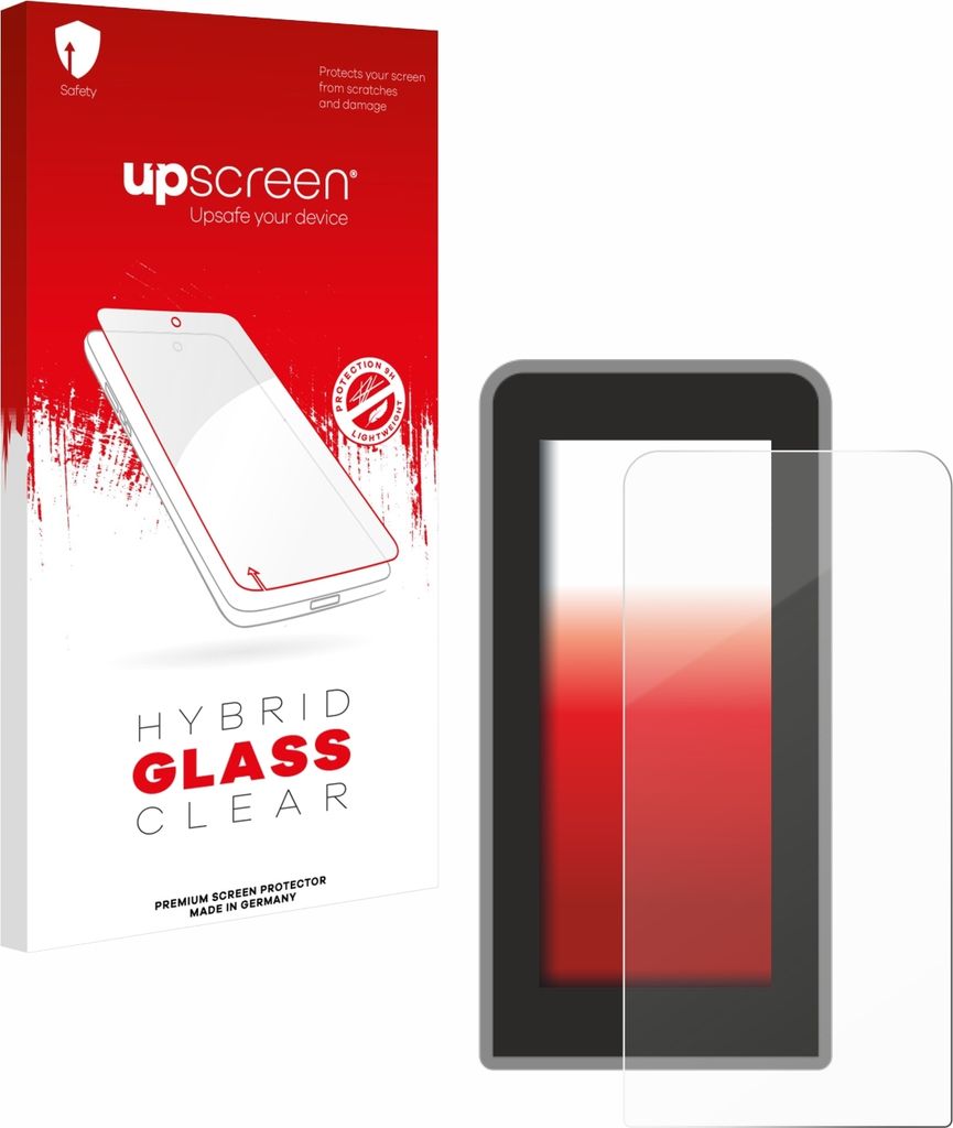 upscreen Schutzglas für Tenways CGO600 Pro Schutzfolie Panzer Folie Glas Display Schutz klar