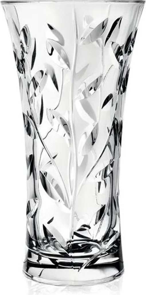 Vase en verre RCR Laurus 25 cm - Centre de table chic pour mariage et dîner