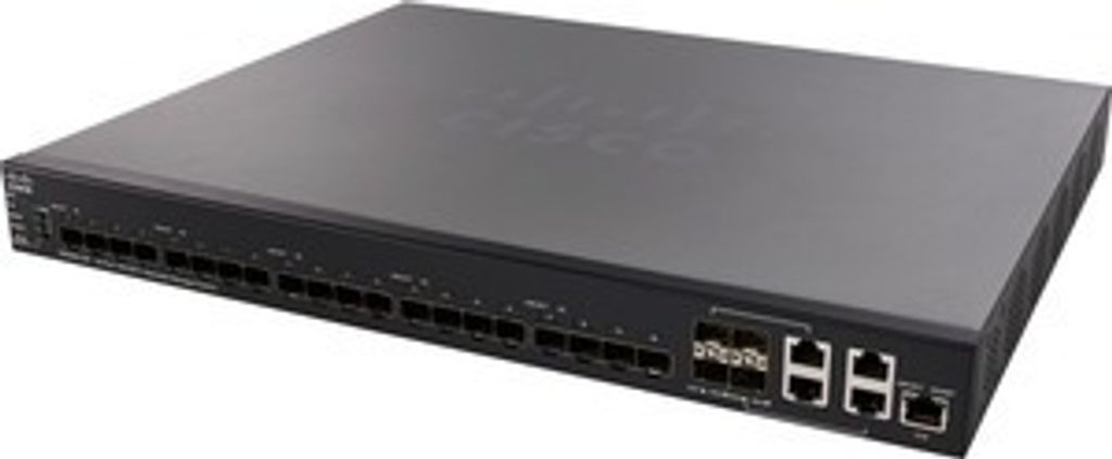 Cisco SX550X-24F-K9-UK, Managed, L3, Rack-Einbau