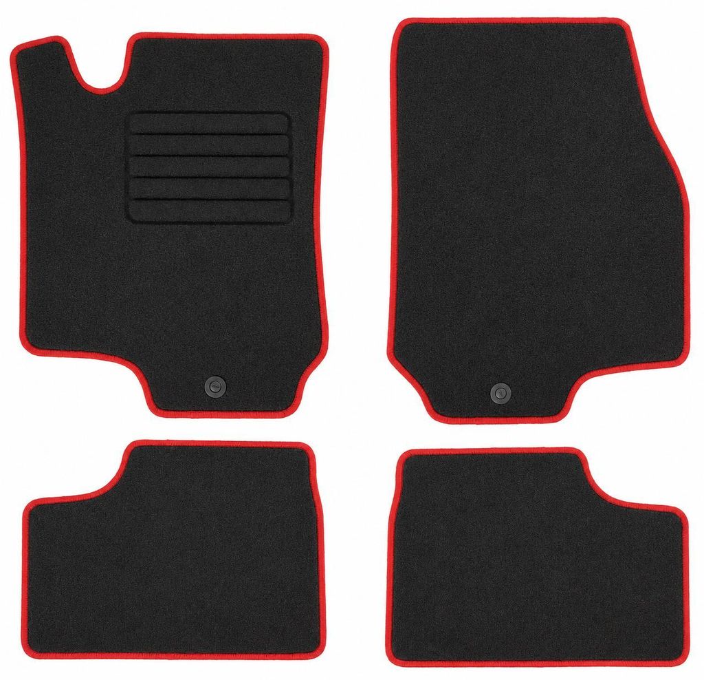 Fußmatten-Set für Opel Astra G, 1998-2005, 4-teilig, Produktbild 